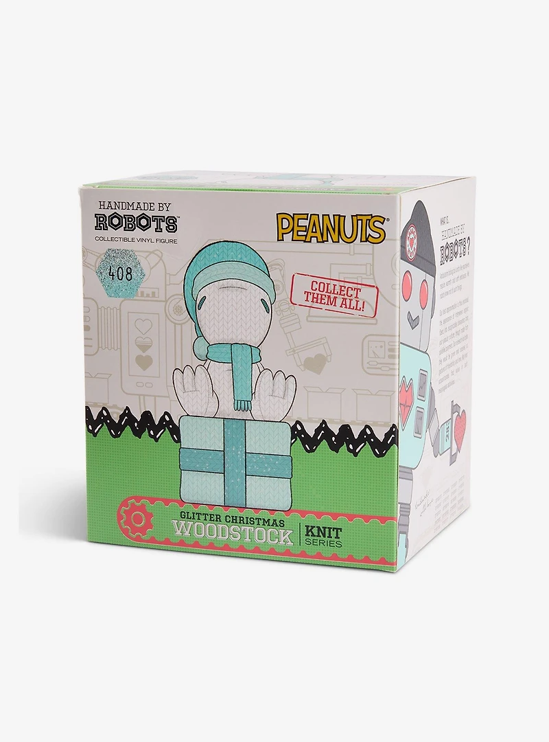 Handmade by Robots A Charlie Brown Christmas Woodstock #408 (Ice) Vinyl Figure