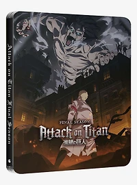 Attack On Titan Final Season Complete (Steelbook) Blu-Ray