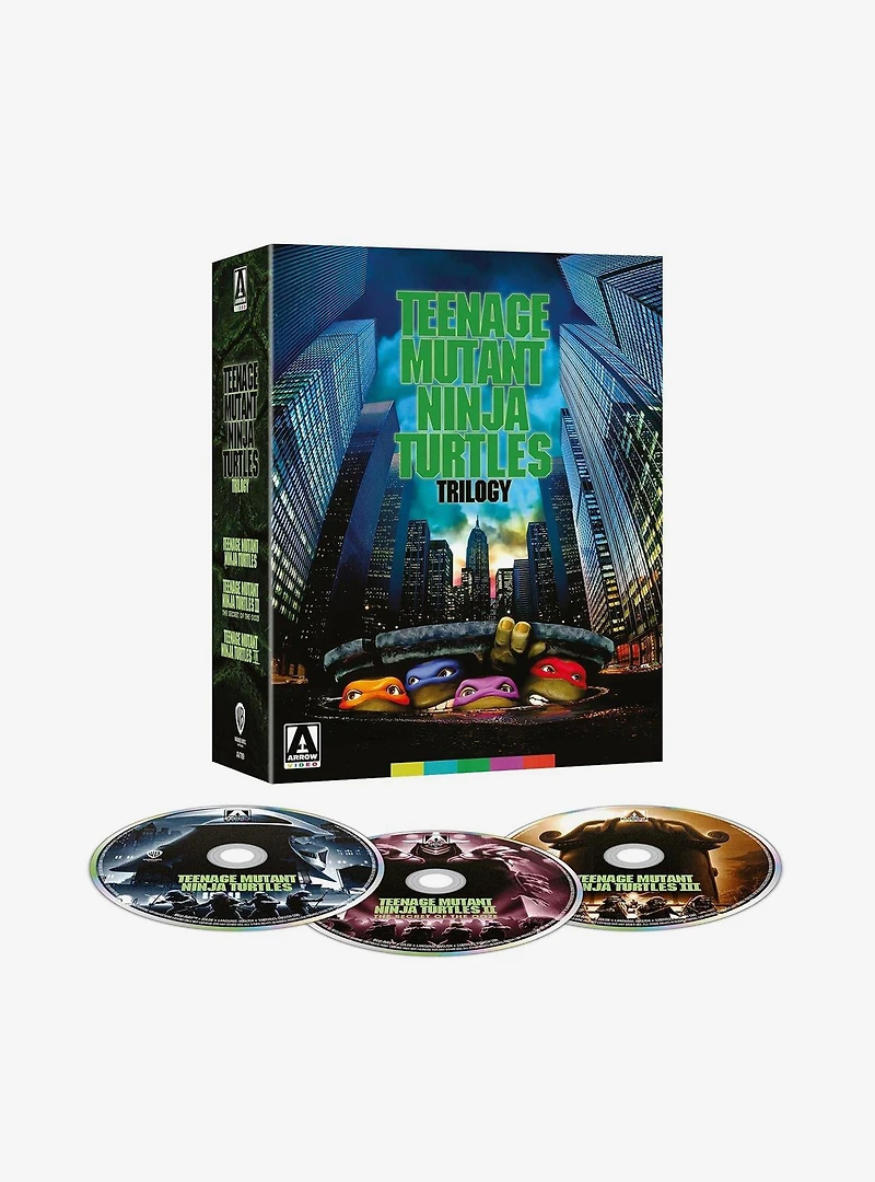 Teenage Mutant Ninja Turtles Trilogy Blu-Ray