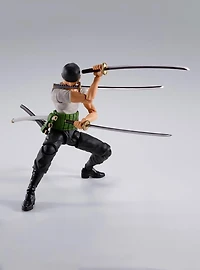 Bandai Namco One Piece S.H.Figuarts Roronoa Zoro (Romance Dawn) Figure