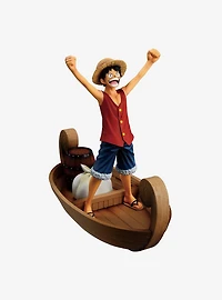 One Piece Revible Moment Ichibansho Monkey D. Luffy I'm Going to Be King of the Pirates! (Memories of Adventure and The Shipping Route The Future) Figure