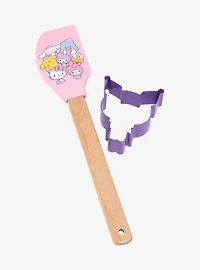 Sanrio Hello Kitty and Friends Kuromi Cookie Cutter & Spatula Set
