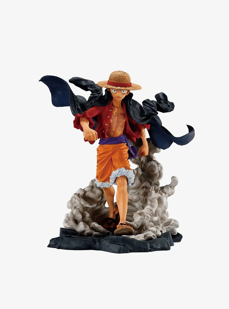 Bandai Namco One Piece Soul Gorgeous Statue Ichibansho Monkey D. Luffy (Memories of Adventure and The Shipping Route The Future) Figure