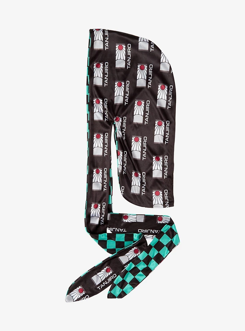 Demon Slayer: Kimetsu no Yaiba Tanjiro Pattern Reversible Durag - BoxLunch Exclusive
