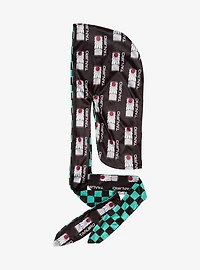 Demon Slayer: Kimetsu no Yaiba Tanjiro Pattern Reversible Durag - BoxLunch Exclusive