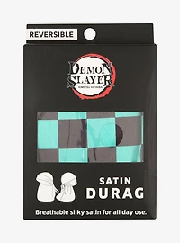 Demon Slayer: Kimetsu no Yaiba Tanjiro Pattern Reversible Durag - BoxLunch Exclusive