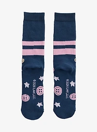 Coraline Buttons & Stars Crew Socks - BoxLunch Exclusive