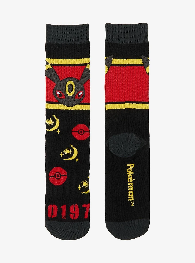 Pokémon Umbreon Crew Socks - BoxLunch Exclusive