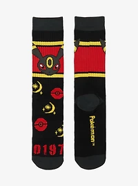 Pokémon Umbreon Crew Socks - BoxLunch Exclusive
