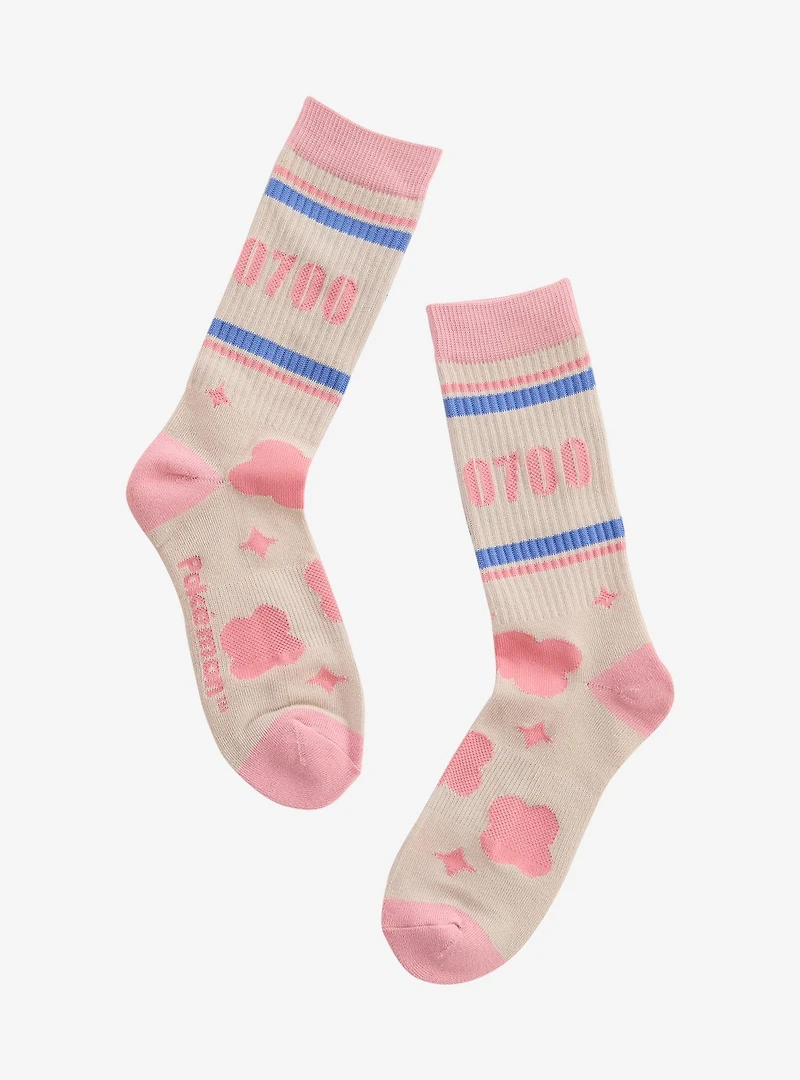 Pokémon Sylveon Pink Crew Socks — BoxLunch Exclusive