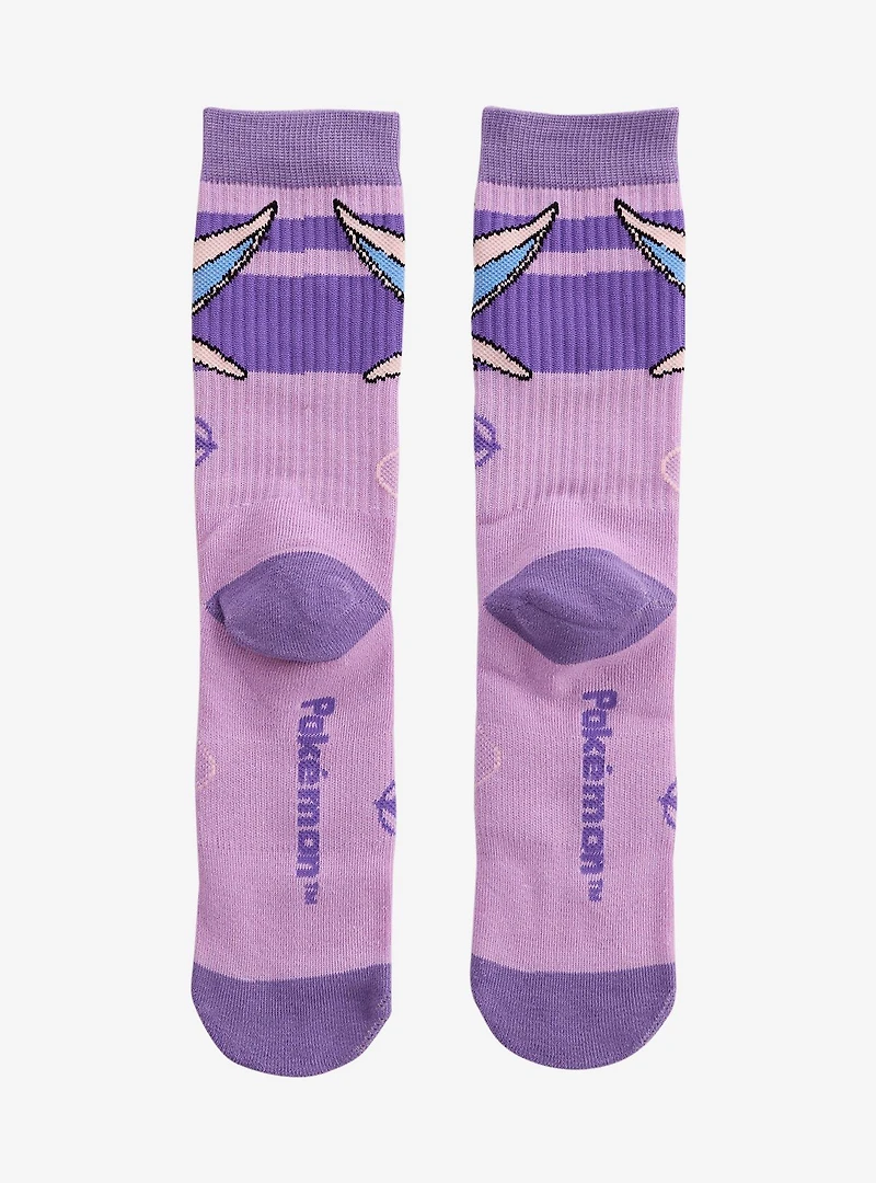 Pokémon Espeon Crew Socks — BoxLunch Exclusive