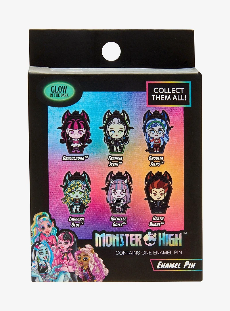 Monster High Glow-in-the-Dark Blind Box Enamel Pin - BoxLunch Exclusive