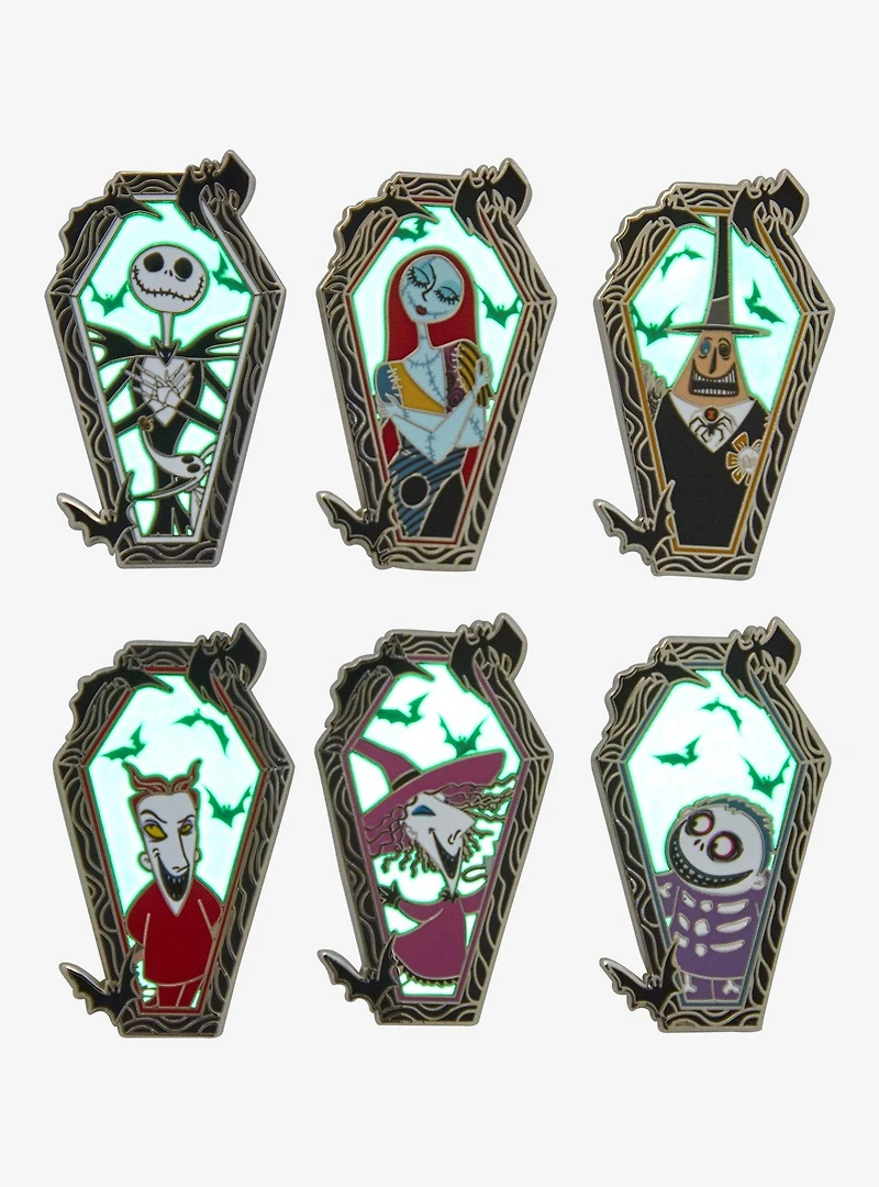 Disney The Nightmare Before Christmas Glow-in-the-Dark Blind Box Enamel Pin - BoxLunch Exclusive