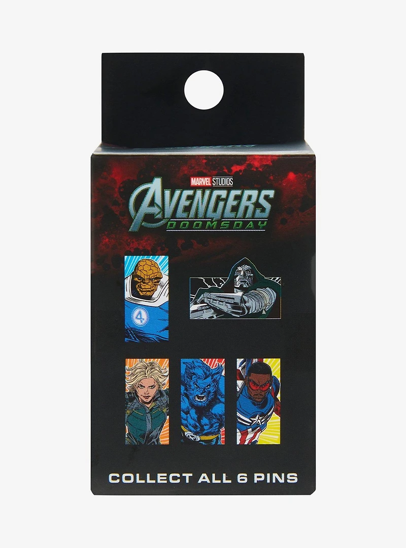 Marvel Avengers: Doomsday Characters Blind Box Enamel Pin - BoxLunch Exclusive