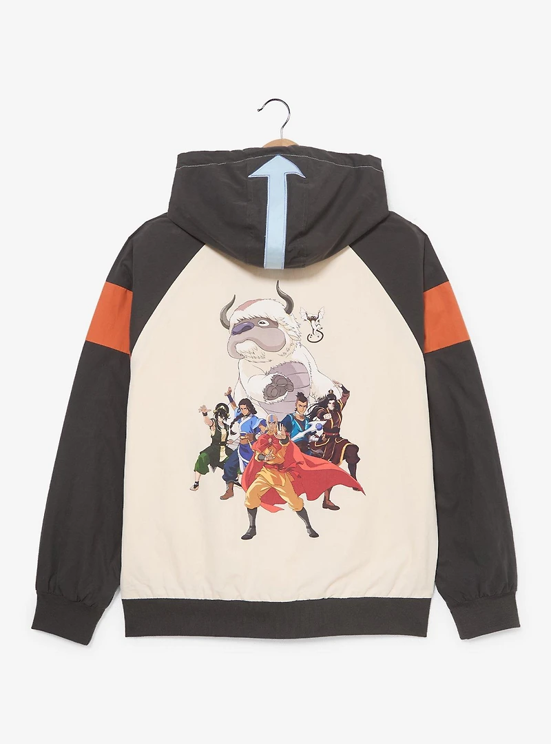 Avatar Aang: The Last Airbender Team Aang and Friends Windbreaker - BoxLunch Exclusive
