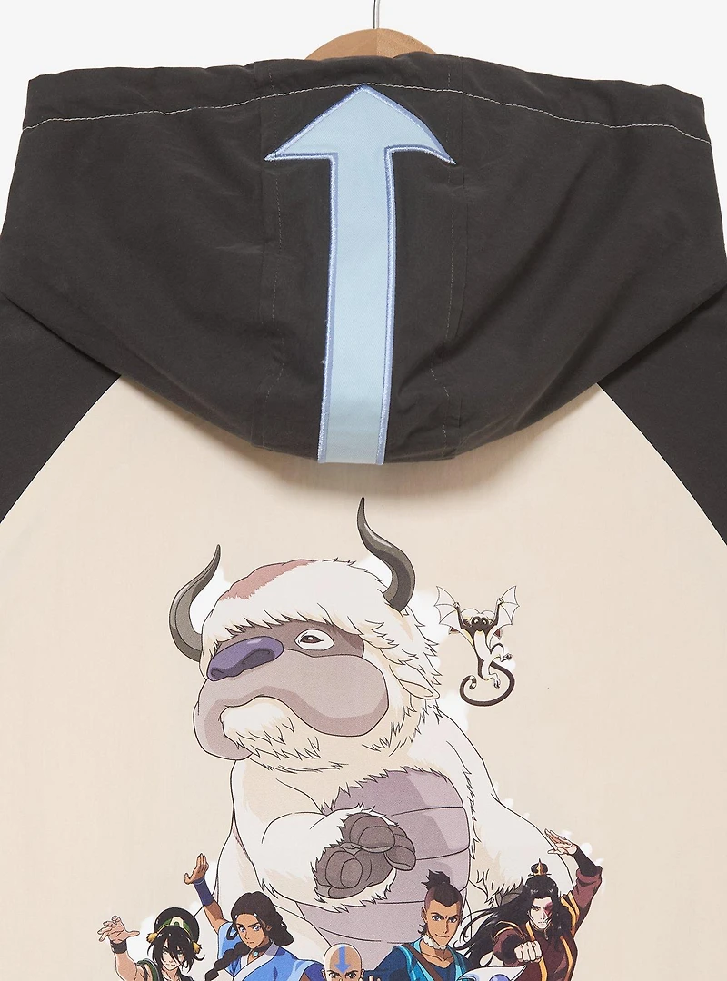 Avatar Aang: The Last Airbender Team Aang and Friends Windbreaker - BoxLunch Exclusive