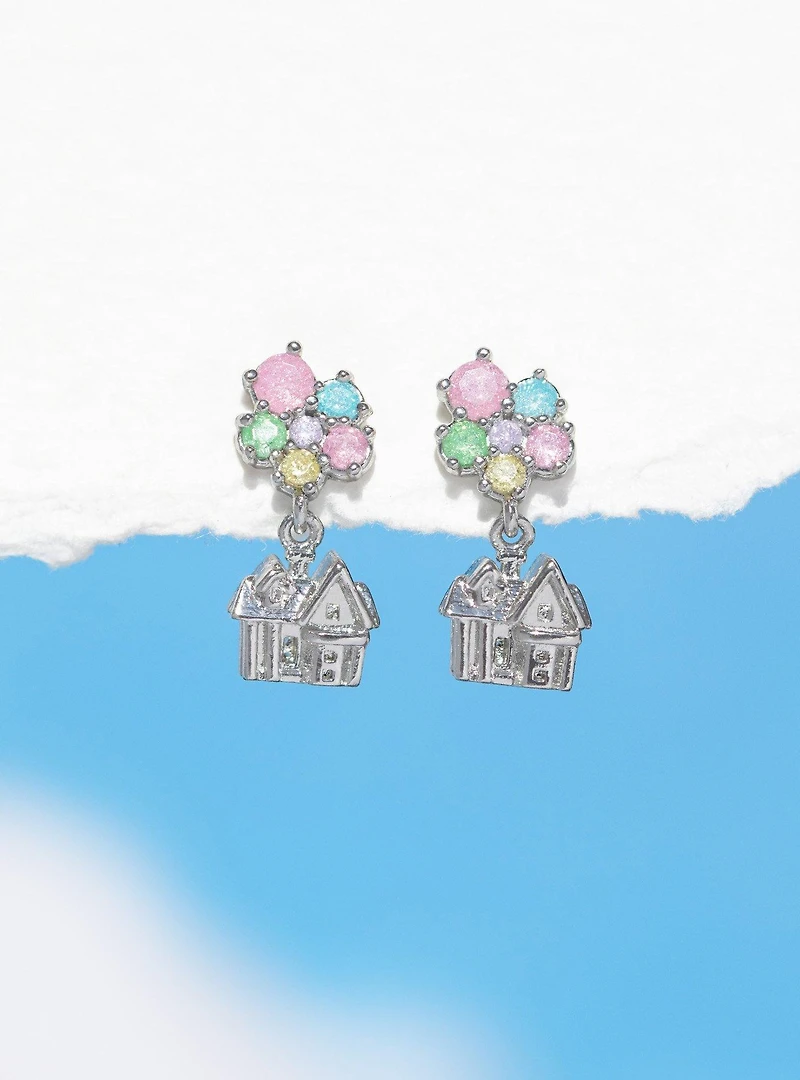 Girls Crew Disney Pixar Up Balloon House Dangle Charm Earrings - BoxLunch Exclusive