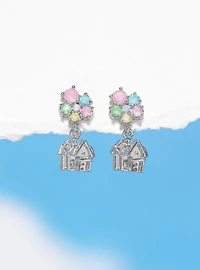 Girls Crew Disney Pixar Up Balloon House Dangle Charm Earrings - BoxLunch Exclusive
