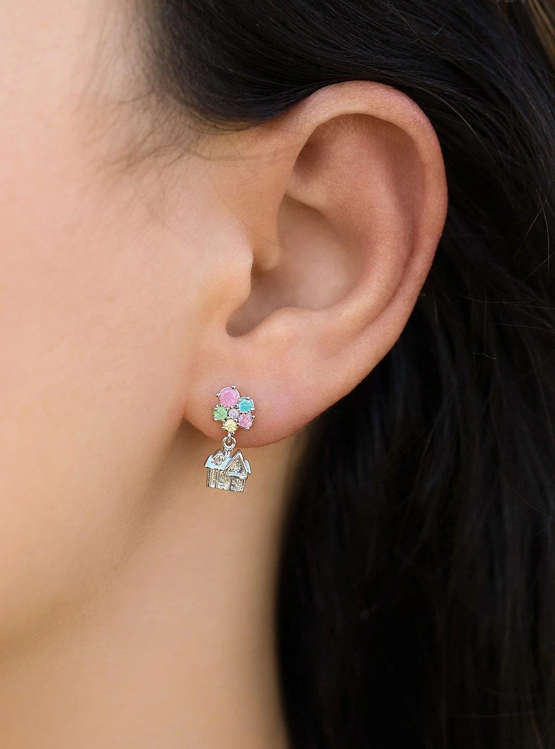 Girls Crew Disney Pixar Up Balloon House Dangle Charm Earrings - BoxLunch Exclusive