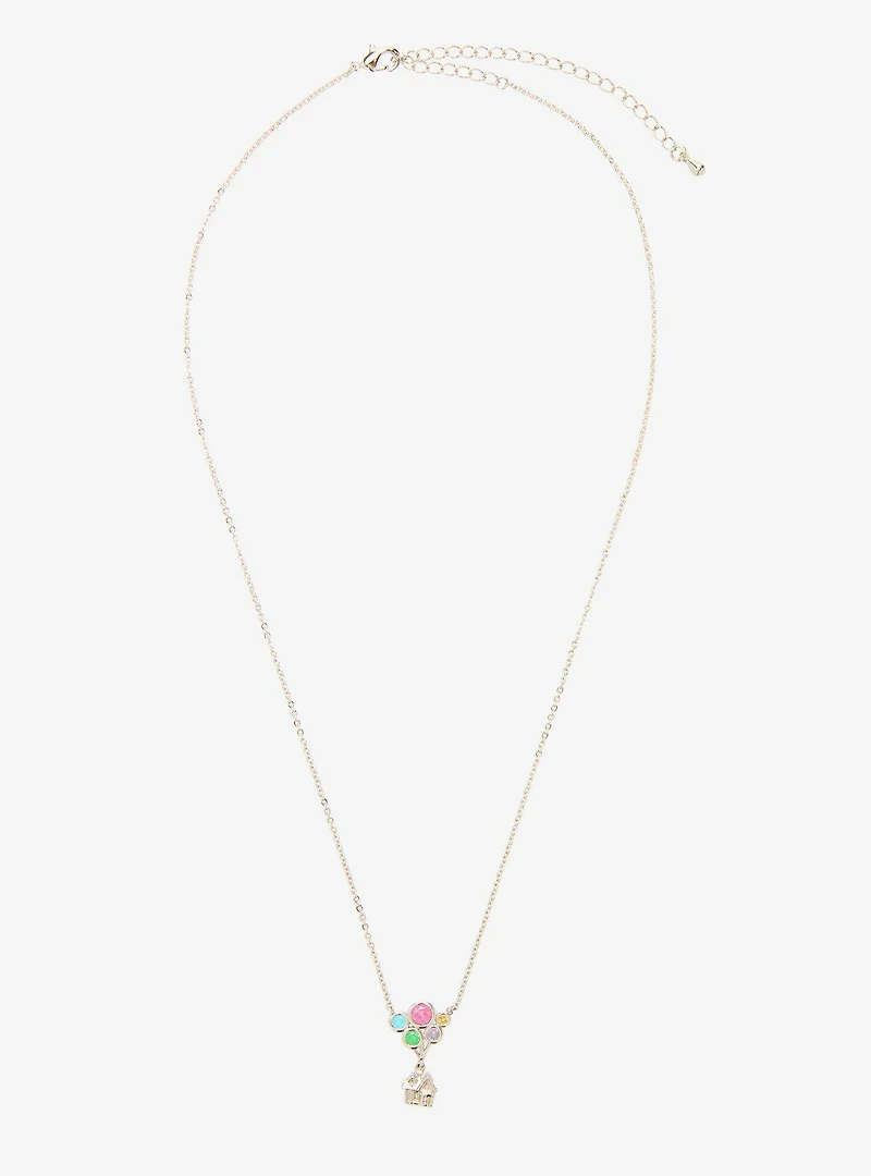 Girls Crew Disney Pixar Up Balloon House Charm Necklace - BoxLunch Exclusive