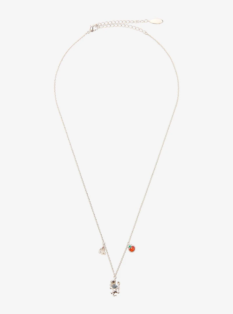 Girls Crew Disney Pixar Ratatouille Remy & Veggies Charm Necklace - BoxLunch Exclusive