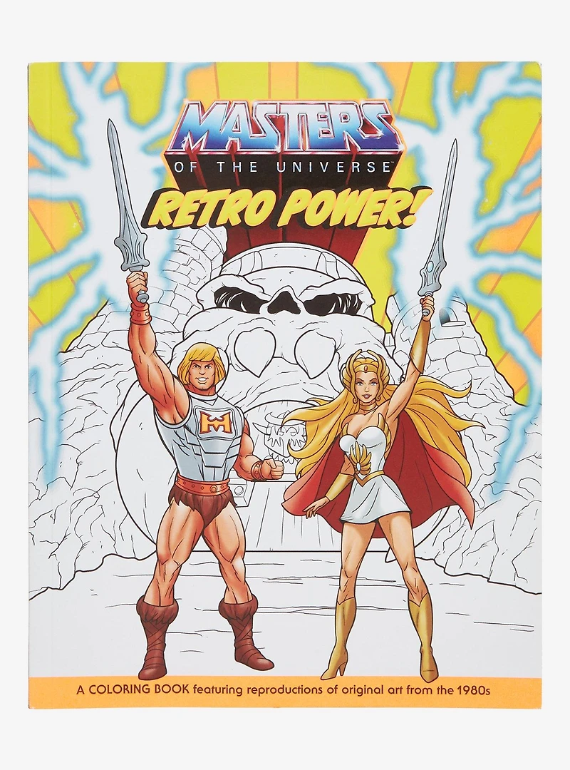 Masters of the Universe Retro Power Coloring Book