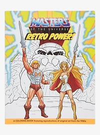 Masters of the Universe Retro Power Coloring Book