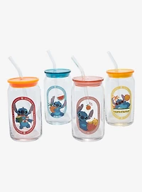 Disney Lilo & Stitch Island Vibes Glass Cup Set