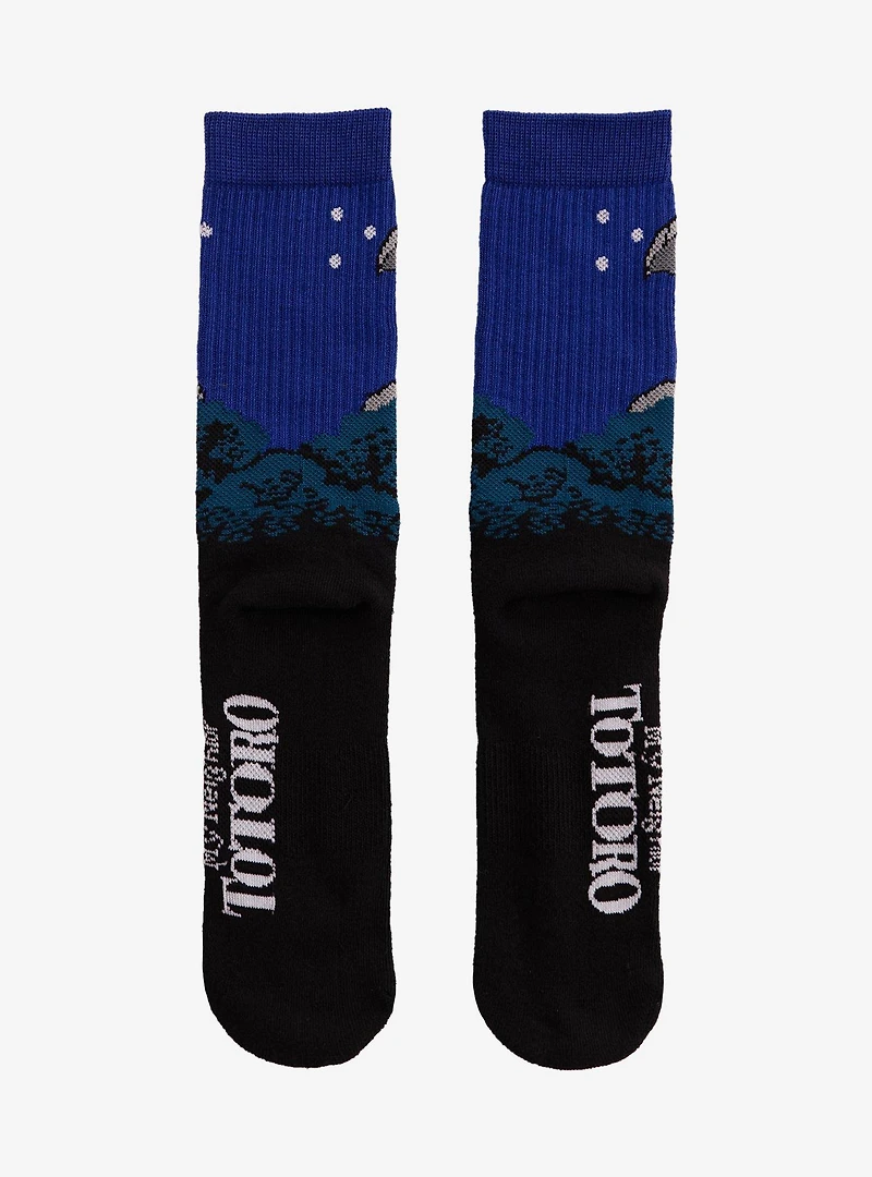 Studio Ghibli® My Neighbor Totoro Night Scene Crew Socks - BoXLunch Exclusive