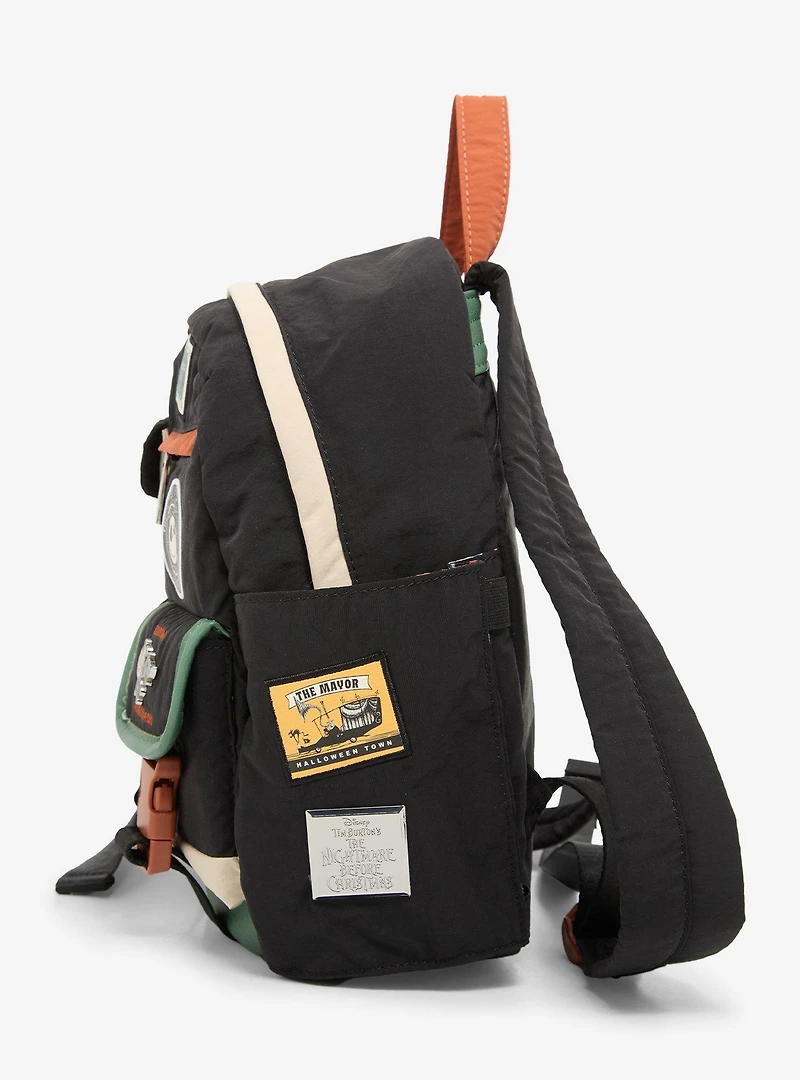 Disney The Nightmare Before Christmas Postcard Patches Mini Backpack - BoxLunch Exclusive