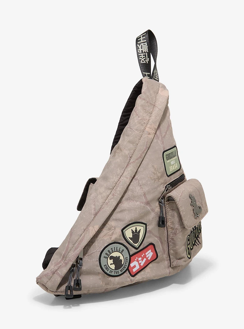 Godzilla Camo Sling Bag - BoxLunch Exclusive