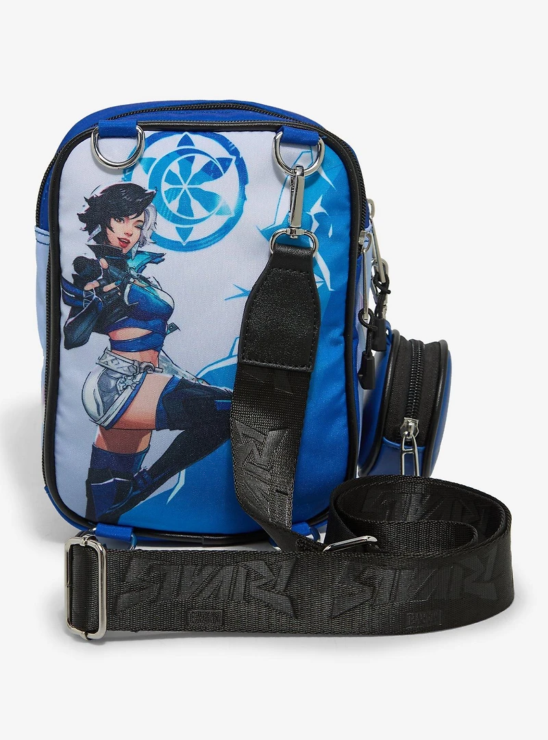 Marvel Rivals Luna & Jeff the Land Shark Crossbody Bag — BoxLunch Exclusive