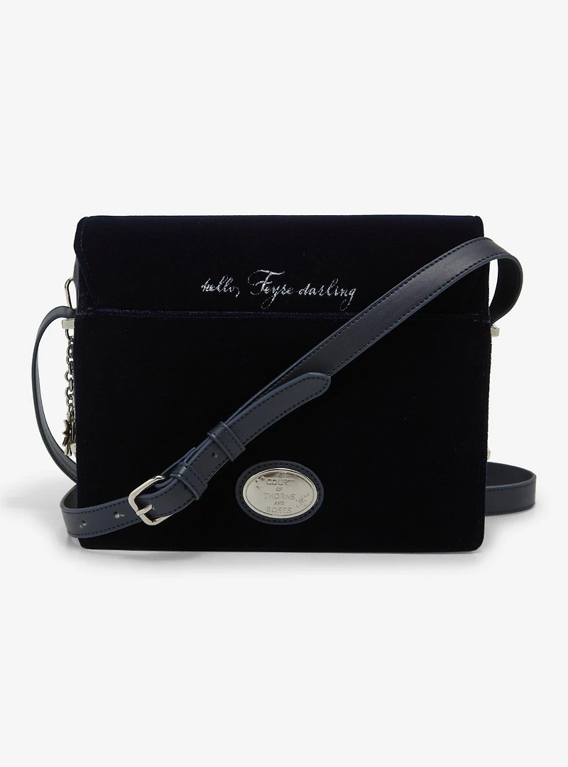 A Court of Thorns and Roses Velaris Velvet Crossbody Bag - BoxLunch Exclusive