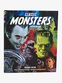 Classic Monsters Modern Art Book
