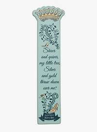Grimm's Fairy Tale Cinderella Quote Faux Leather Bookmark
