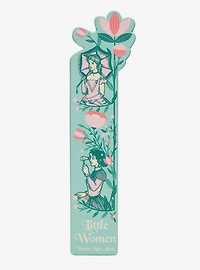 Little Women Illustrated Faux Leather Bookmark