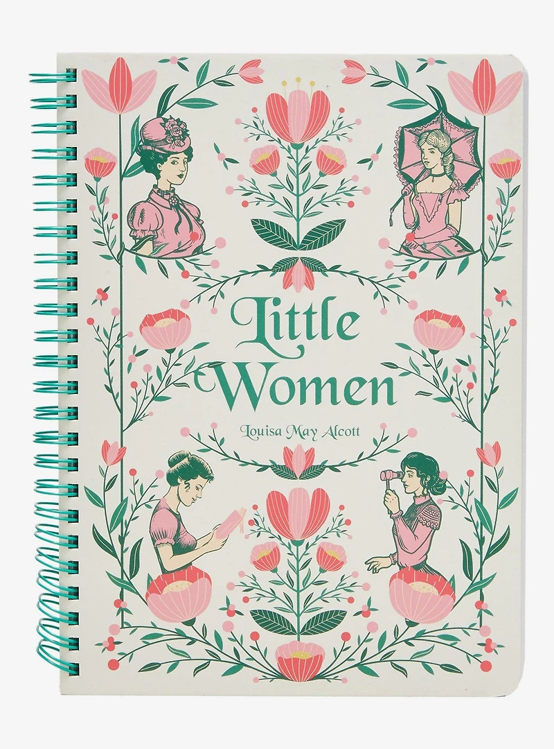 Little Women Book Cover Spiral Notebook