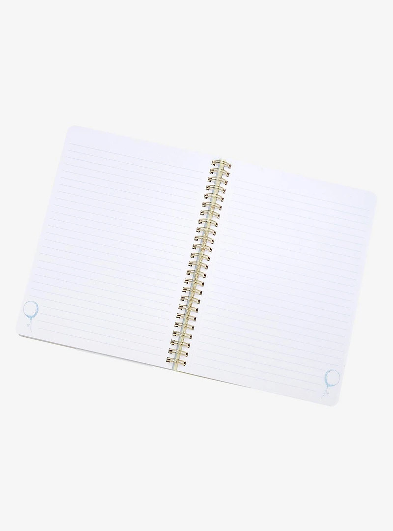 The House At Pooh Corner Book Cover Spiral Notebook