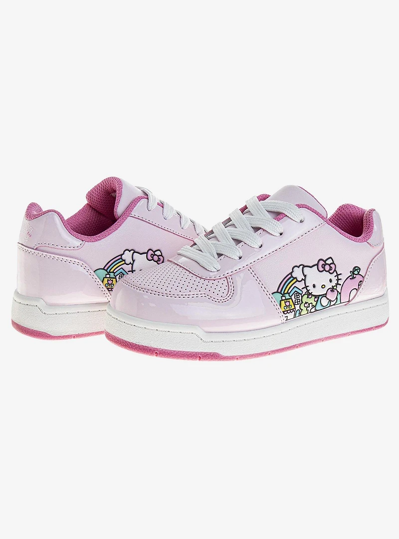 Hello Kitty Girls Lace-Up Sneakers