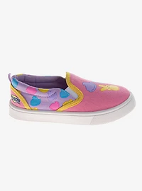 Peeps Canvas Girls Lace-Up Sneakers