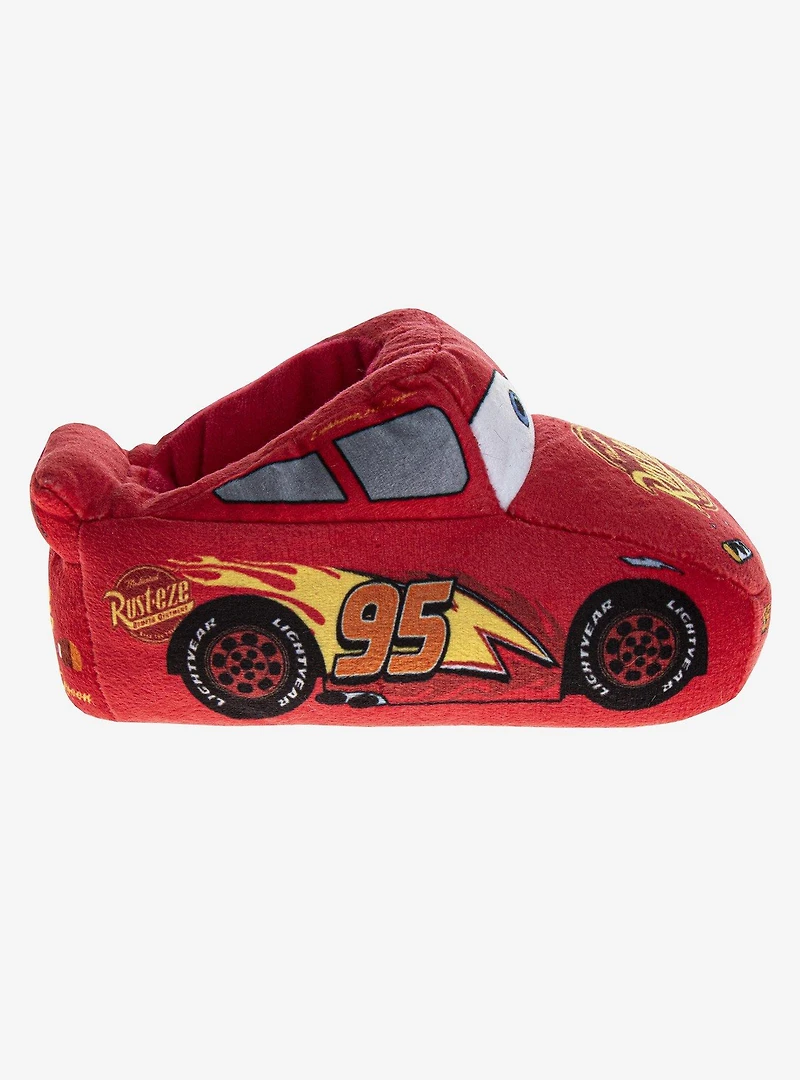 Disney Pixar Cars Lightning McQueen Speedster Toddler & Little Kid Cozy Slippers