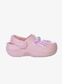 Sweethearts Conversation Hearts Adorable Slip-On Girls Toddler Clogs Blush