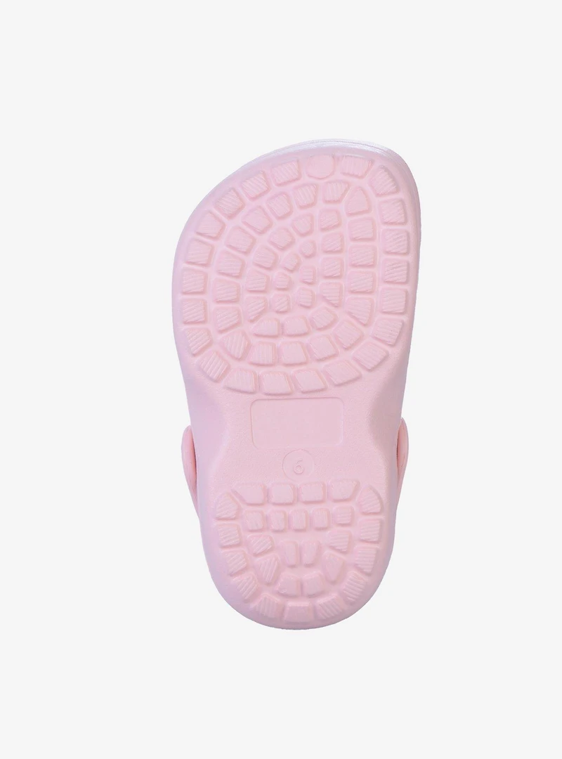 Sweethearts Conversation Hearts Adorable Slip-On Girls Toddler Clogs Blush