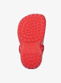 Sweethearts Conversation Hearts Adorable Slip-On Girls Toddler Clogs Red