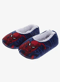 Marvel Spider-Man Cozy Padded Non-Slip Toddler & Little Kid Slippers
