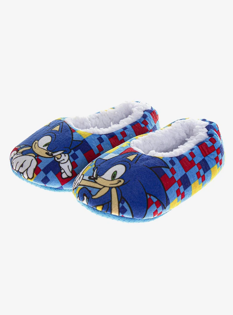 Sonic The Hedgehog Slip-On Toddler & Little Kid Slippers