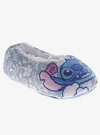 Disney Lilo & Stitch Blue Fleece Toddler Little Kid Slippers