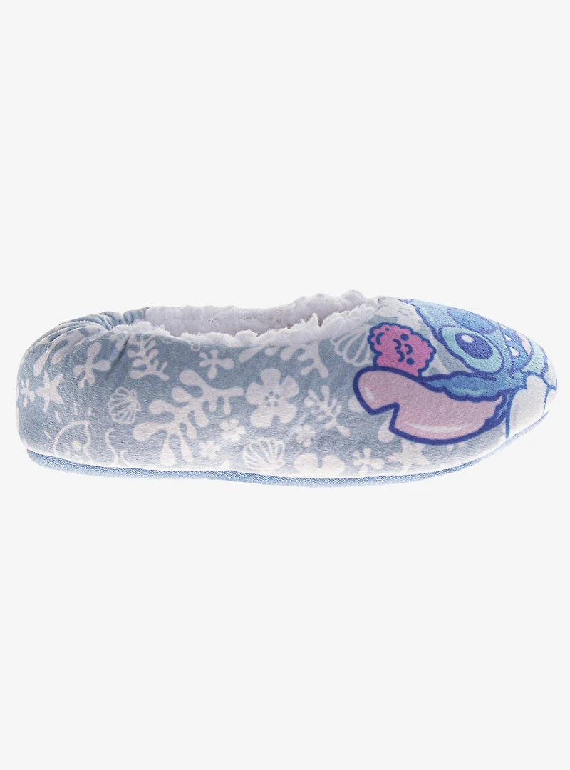 Disney Lilo & Stitch Blue Fleece Toddler Little Kid Slippers