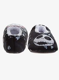 Disney Nightmare Before Christmas Jack & Sally Plush Women's Slippers