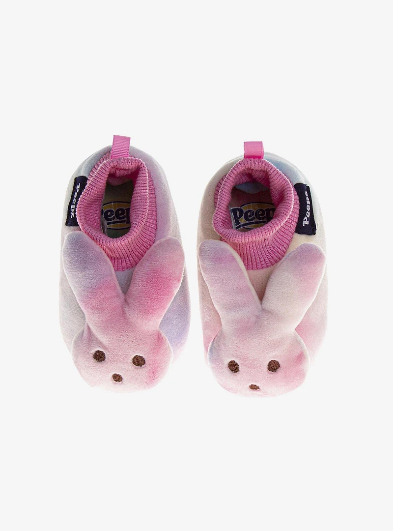 Peeps Sock Plush Fuzzy Dual Ladies Slippers